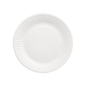 100 Borden, karton “pure” rond Ø 15 cm wit