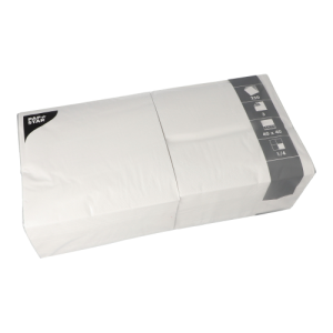 250 Servetten 3-laags 1/4 vouw 40 cm x 40 cm wit