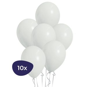 Witte Ballonnen – 10 st