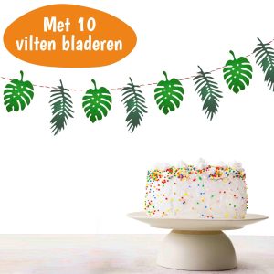 Bladeren Jungle Slinger van Vilt – 2meter