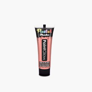 Neon UV bodypaint 12ml – Pastel rood-coral
