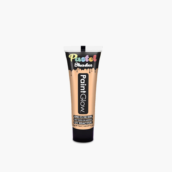 Neon UV bodypaint 12ml – Pastel oranje/peach