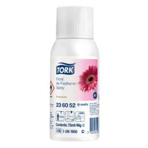 Tork® A1 Luchtverfrisser Spray met Bloemengeur 12 flessen (236052) – 12 stuks