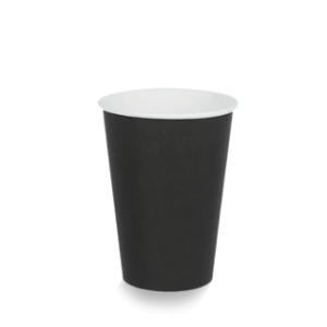 Kartonnen koffiebeker 180cc 7.5oz zwart FSC Mix Credit – 2500 stuks