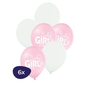 Baby Girl Ballonnen – 6 st