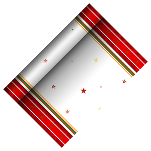 Tafellopers Airlaid wit 3m Heavenly Stars