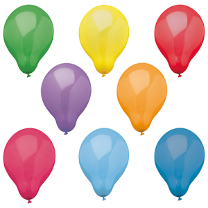 Ballonnen latex assorti kleuren 16 stuks