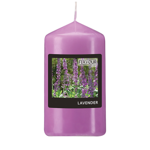 Geurstompkaarsen viooltje Lavendel 58mm 110mm
