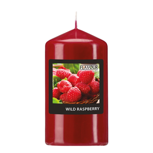Geurstompkaarsen wijnrood Wild Raspberry 110mm
