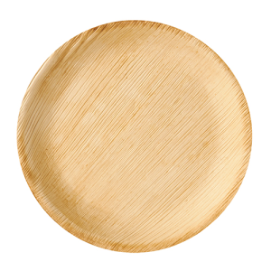 Borden palmblad rond 23cm set van 6