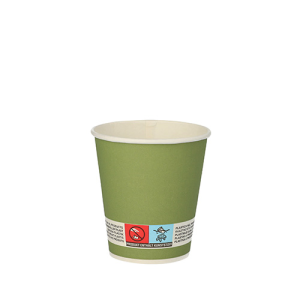 Drinkbekers karton donkergroen 100ml set van 20 Whiskey