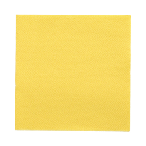 Servetten papier geel DAILY Collection 32x32cm set van 50