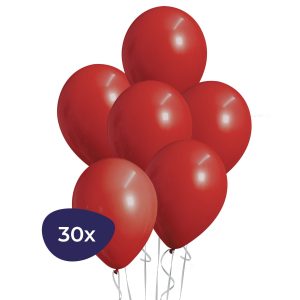 Ballonnen Set Rood Liefde – 30 Stuks